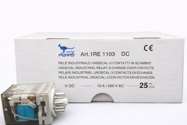 relè-industriale-perry-1re1103-11-pin-3-contatti-scambio-dc-25pz